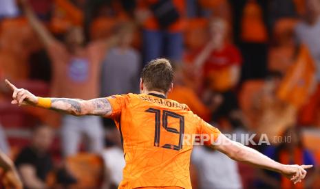 Striker timnas Belanda, Wout Weghorst.