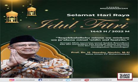 Pesan Idul Fitri Haedar Nashir: Ramadhan dan Idul Fitri Jalan Kebajikan Utama - Suara Muhammadiyah