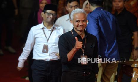 Pasangan Calon Presiden dan Wakil Presiden  Ganjar Pranowo dan Mahfud MD.