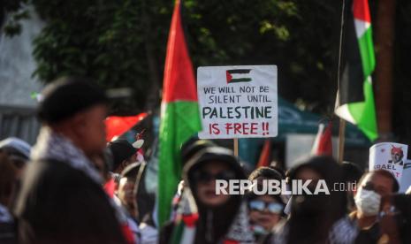 Aksi bela Palestina.