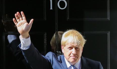 Perdana Menteri Inggris Boris Johnson menikahi Carrie Symonds.