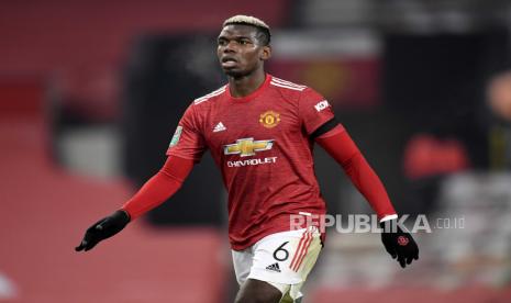 Gelandang Manchester United, Paul Pogba.