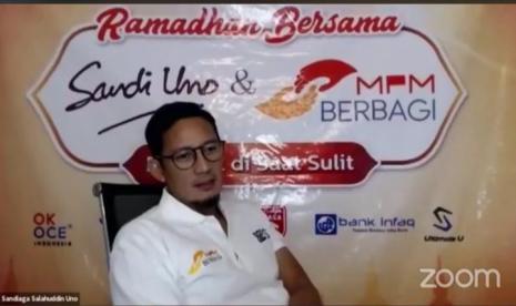 Pesan Bang Sandi: Usaha UMKM Harus Beradaptasi saat New Normal. (FOTO: OK OCE)