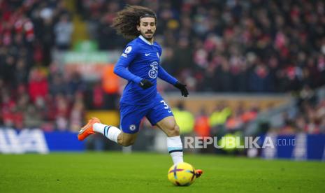 Bek Chelsea Marc Cucurella yang kini diincar Real Madrid.