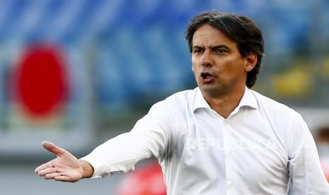 Pelatih Lazio Simone Inzaghi.