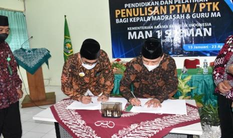 Tingkatkan Kompetensi Guru, MAN 1 Sleman Jalin Kerja Sama dengan LPMP