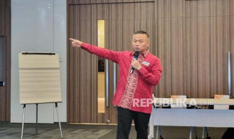 Consumer Funding and Wealth Business Head Bank Danamon Ivan Jaya dalam Journalist Class-Investasi 101 Membangun Masa Depan Finansial Anda di Menara Danamon Jakarta, Rabu (8/5/2024).