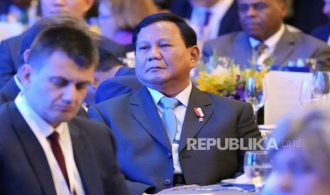 Menhan sekaligus presiden terpilih Indonesia Prabowo Subianto