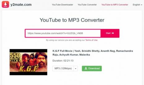 Y2mate, Cara Download Lagu di Youtube Menjadi Mp3 