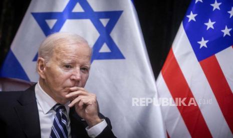   Presiden Amerika Serikat (AS) Joe Biden membahas perang Israel-Hamas pada hari Ahad (23/10/2023) dengan para pemimpin negara-negara besar Barat.