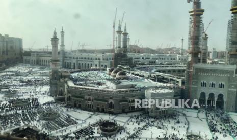 Masjidil Haram di Makkah Arab Saudi.