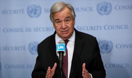 Sekretaris Jenderal PBB Antonio Guterres mengatakan pada Kamis (19/8) bahwa dirinya siap untuk berbicara dengan Taliban begitu kepemimpinan kelompok garis keras itu jelas.