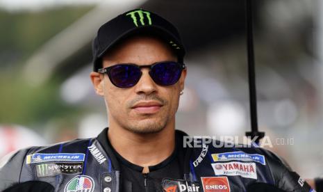 Pembalap tim Yamaha asal Italia, Franco Morbidelli. Anak didik legenda MotoGP Valentino Rossi ini akan meninggalkan Yamaha pada akhir musim 2023.