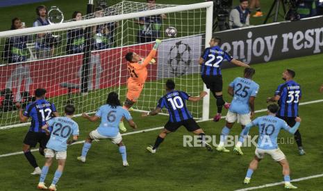 Final Liga Champions antara Inter Milan vs Manchester City.