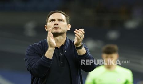 Pelatih sementara Chelsea, Frank Lampard.