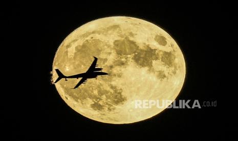  Jangan lewatkan momen spesial pada 29 September, ketika terjadi Supermoon terakhir di tahun 2023./ilustrasi 