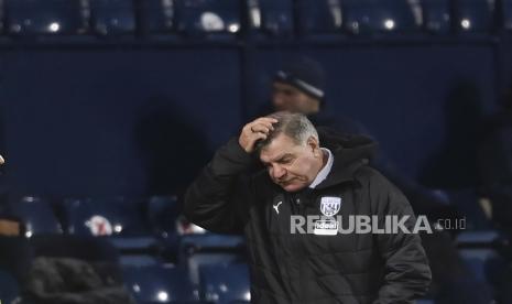 Manajer West Bromwich Albion Sam Allardyce 