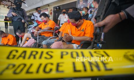 Polisi merilis residivis kambuhan yang kerap mengincar kendaraan bermotor (ilustrasi).