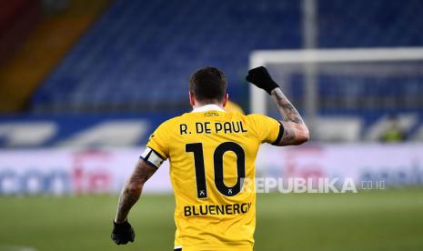 Gelandang Udinese Rodrigo de Paul. 