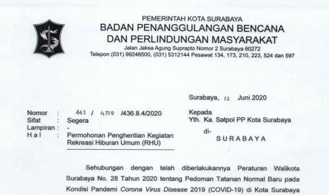 Larangan Buka Tempat Panti Pijat hingga Diskotik di Surabaya Disoal