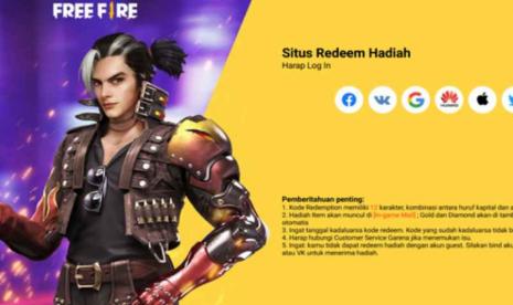 Kode Redeem Free Fire