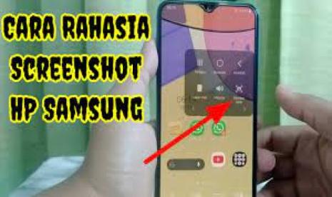 Cara Sreenshot HP Samsung Tanpa Menggunakan Tombol Power