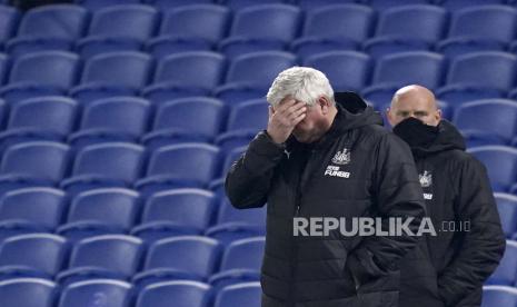 Pelatih kepala Newcastle Steve Bruce.