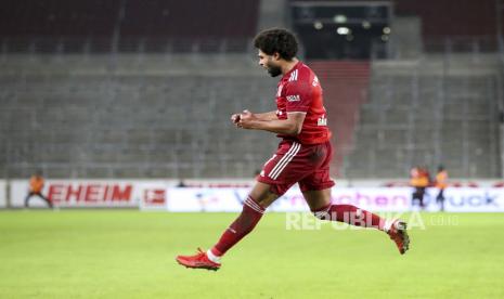 Penyerang sayap Bayern Muenchen, Serge Gnabry.