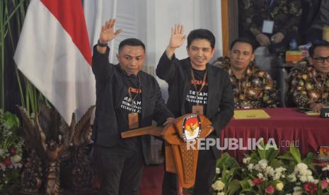 Paslon Gubernur dan Wakil Gubernur DKI Jakarta Nomor urut 2 Dharma Pongrekun-Kun Wardana 