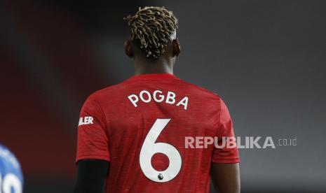 Gelandang Manchester United, Paul Pogba.