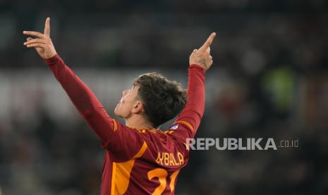 Paulo Dybala dari AS Roma mencetak hattrick dalam kemenangan timnya 3-2 atas Torino di Serie A Liga Italia. 