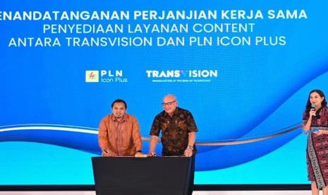 PLN Icon Plus Kerja Sama dengan Transvision, Sajikan Hiburan Digital