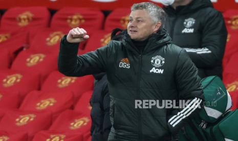 Reaksi manajer Manchester United Ole Gunnar Solskjaer. Pelatih MU Solskjaer menyebut timnya punya Liga Europa dan Primer untuk konsentrasi usai tumbang di Piala FA