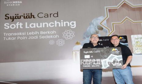 Mendukung tren gaya hidup halal, Bank Mega Syariah meluncurkan Syariah Card pada Jumat (14/4/2023).