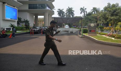 Suasana gedung Kejaksaan Agung, Jakarta, Rabu (29/5/2024).