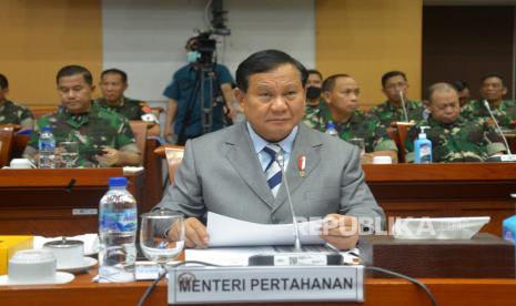 Menteri Pertahanan Prabowo Subianto.