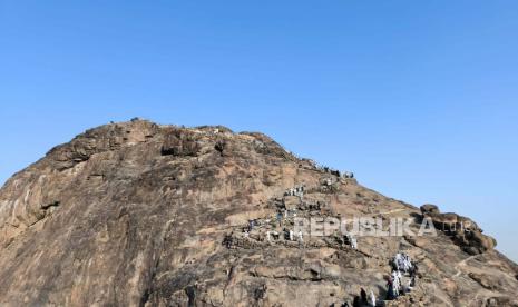 Jalan menuju puncak Jabal Nur  dan Gua Hira, Makkah. (ilustrasi)