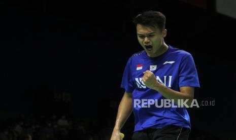 Pebulu tangkis tunggal putra Indonesia Christian Adinata.