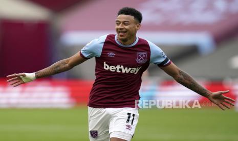 Pemain West Ham Jesse Lingard pinjaman dari Manchester United.