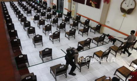 Polres Banjarnegara Sterilisasi Gereja Jelang Paskah (ilustrasi).