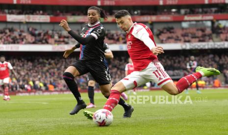 Laga Arsenal vs Crystal Palace (ilustrasi). Arsenal akan menjamu Palace di Stadion Emirates, Sabtu (20/1/2024) malam.