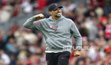 Pelatih Liverpool, Juergen Klopp, meraih kemenangan ke-50 bersama Liverpool di kompetisi Eropa.