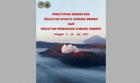 PPKM Darurat, Pendakian ke Gunung Semeru dan Bromo Ditutup Total