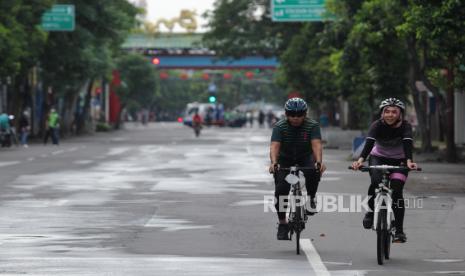 Kawasan pecinan di Jalan Kembang Jepun, Surabaya. Pemkot Surabaya meresmikan lokasi wisata pecinan Kya-Kya di Jalan Kembang Jepun.