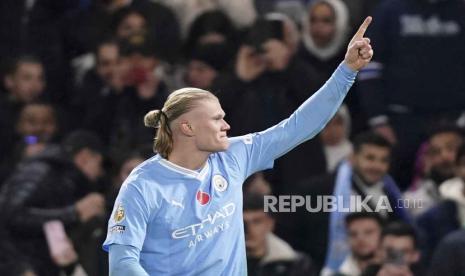 Penyerang Manchester City Erling Haaland