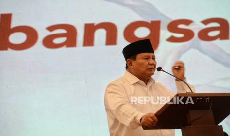 Capres nomor urut dua Prabowo Subianto. 