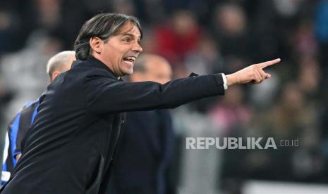 Pelatih Inter Milan Simone Inzaghi 