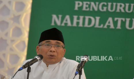 Ketua Umum PBNU Yahya Cholil Staquf 