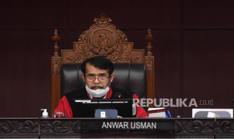 Ketua Majelis Hakim Mahkamah Konstitusi (MK) Anwar Usman