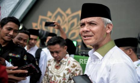 Gubernur Jawa Tengah Ganjar Pranowo. Survei Indikator sebut mayoritas basis pemilih PDIP memilih Ganjar jadi capres.